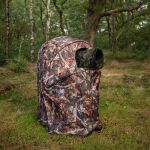 Caruba Camouflage Tarnzelt Single mit Stuhl