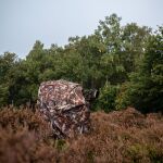 Caruba Camouflage Tarnzelt Single mit Stuhl