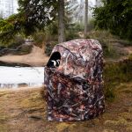 Caruba Camouflage Tarnzelt Single mit Stuhl